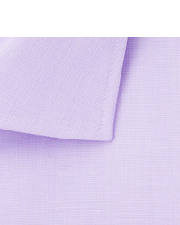 Мужская светло-фиолетовая классическая рубашка от Canali