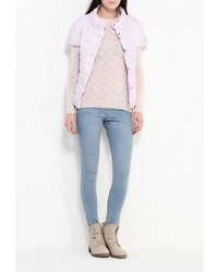 Женская светло-фиолетовая куртка-пуховик от Baon