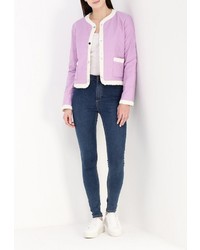 Женская светло-фиолетовая куртка-пуховик от Imocean