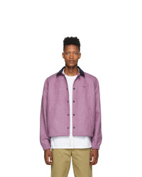Светло-фиолетовая куртка харрингтон