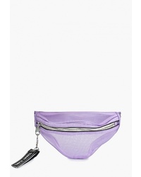 Светло-фиолетовая поясная сумка из плотной ткани от Tommy Jeans