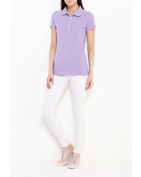 Женская светло-фиолетовая рубашка поло от Gregory