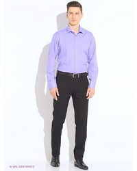 Мужская светло-фиолетовая рубашка с длинным рукавом от BIRIZ