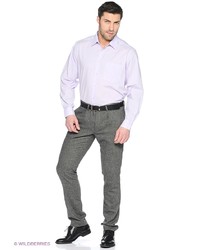 Мужская светло-фиолетовая рубашка с длинным рукавом от Favourite