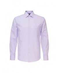 Мужская светло-фиолетовая рубашка с длинным рукавом от GREG