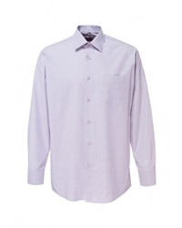 Мужская светло-фиолетовая рубашка с длинным рукавом от GREG