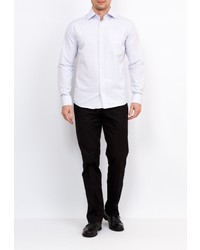 Мужская светло-фиолетовая рубашка с длинным рукавом от GREG