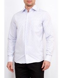 Мужская светло-фиолетовая рубашка с длинным рукавом от GREG