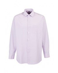 Мужская светло-фиолетовая рубашка с длинным рукавом от GREG