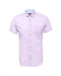 Мужская светло-фиолетовая рубашка с коротким рукавом от SPRINGFIELD