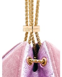 Светло-фиолетовая сумка через плечо из плотной ткани от The Volon
