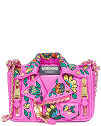 Женская светло-фиолетовая сумка от Moschino