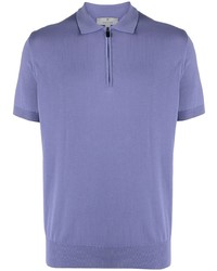 Мужская светло-фиолетовая футболка-поло от Canali