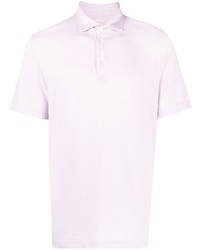 Мужская светло-фиолетовая футболка-поло от Fedeli