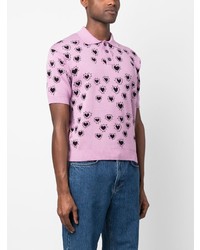 Мужская светло-фиолетовая футболка-поло от PACCBET