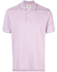 Мужская светло-фиолетовая футболка-поло от Kent & Curwen