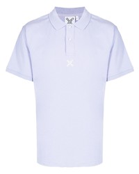 Мужская светло-фиолетовая футболка-поло от Kenzo