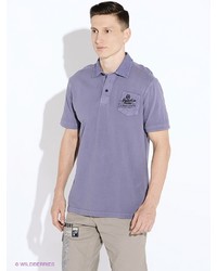 Мужская светло-фиолетовая футболка-поло от LERROS