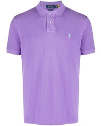 Мужская светло-фиолетовая футболка-поло от Polo Ralph Lauren