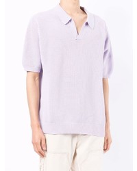 Мужская светло-фиолетовая футболка-поло от FIVE CM
