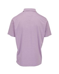 Мужская светло-фиолетовая футболка-поло от Peter Millar