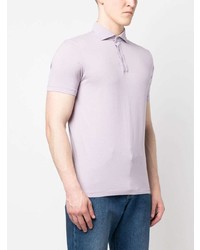 Мужская светло-фиолетовая футболка-поло от Altea