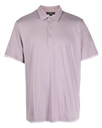 Мужская светло-фиолетовая футболка-поло от Vince