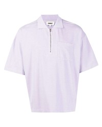 Мужская светло-фиолетовая футболка-поло от YMC