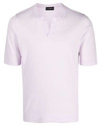 Мужская светло-фиолетовая футболка с круглым вырезом от Ballantyne