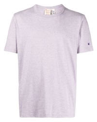 Мужская светло-фиолетовая футболка с круглым вырезом от Champion