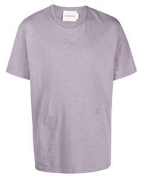 Мужская светло-фиолетовая футболка с круглым вырезом от Closed