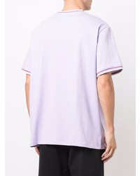 Мужская светло-фиолетовая футболка с круглым вырезом от Puma