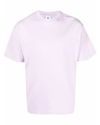 Мужская светло-фиолетовая футболка с круглым вырезом от Nike