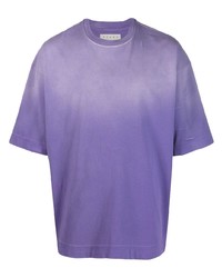 Мужская светло-фиолетовая футболка с круглым вырезом от Paura