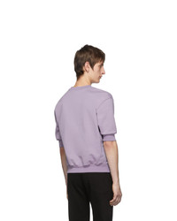 Мужская светло-фиолетовая футболка с круглым вырезом от Random Identities
