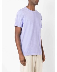 Мужская светло-фиолетовая футболка с круглым вырезом от OSKLEN