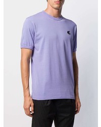 Мужская светло-фиолетовая футболка с круглым вырезом от Vivienne Westwood Anglomania