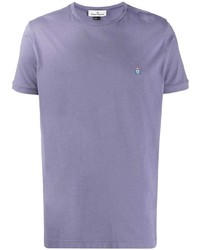 Мужская светло-фиолетовая футболка с круглым вырезом от Vivienne Westwood