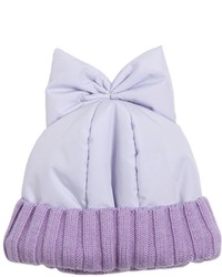 Светло-фиолетовая шапка