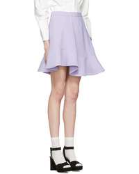 Светло-фиолетовая юбка от Carven