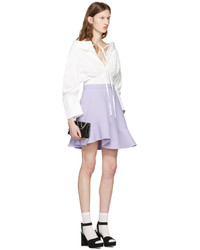 Светло-фиолетовая юбка от Carven