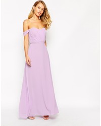 Светло-фиолетовое вечернее платье от Jarlo