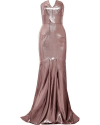 Светло-фиолетовое вечернее платье от Roland Mouret