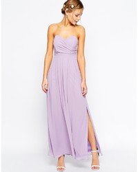 Светло-фиолетовое вечернее платье от TFNC