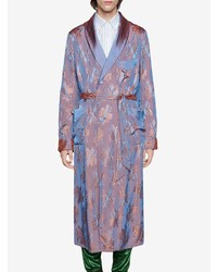 Светло-фиолетовое длинное пальто от Gucci