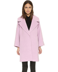 Женское светло-фиолетовое пальто от J.o.a.