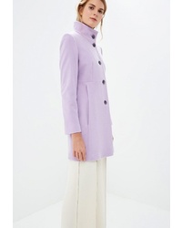 Женское светло-фиолетовое пальто от Madeleine