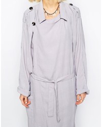 Женское светло-фиолетовое пальто от Religion