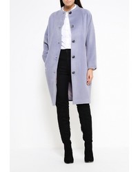 Женское светло-фиолетовое пальто от Voielle