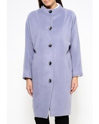 Женское светло-фиолетовое пальто от Voielle